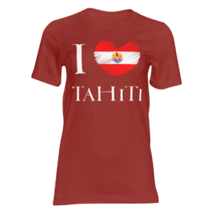 T-shirt I LOVE TAHITI